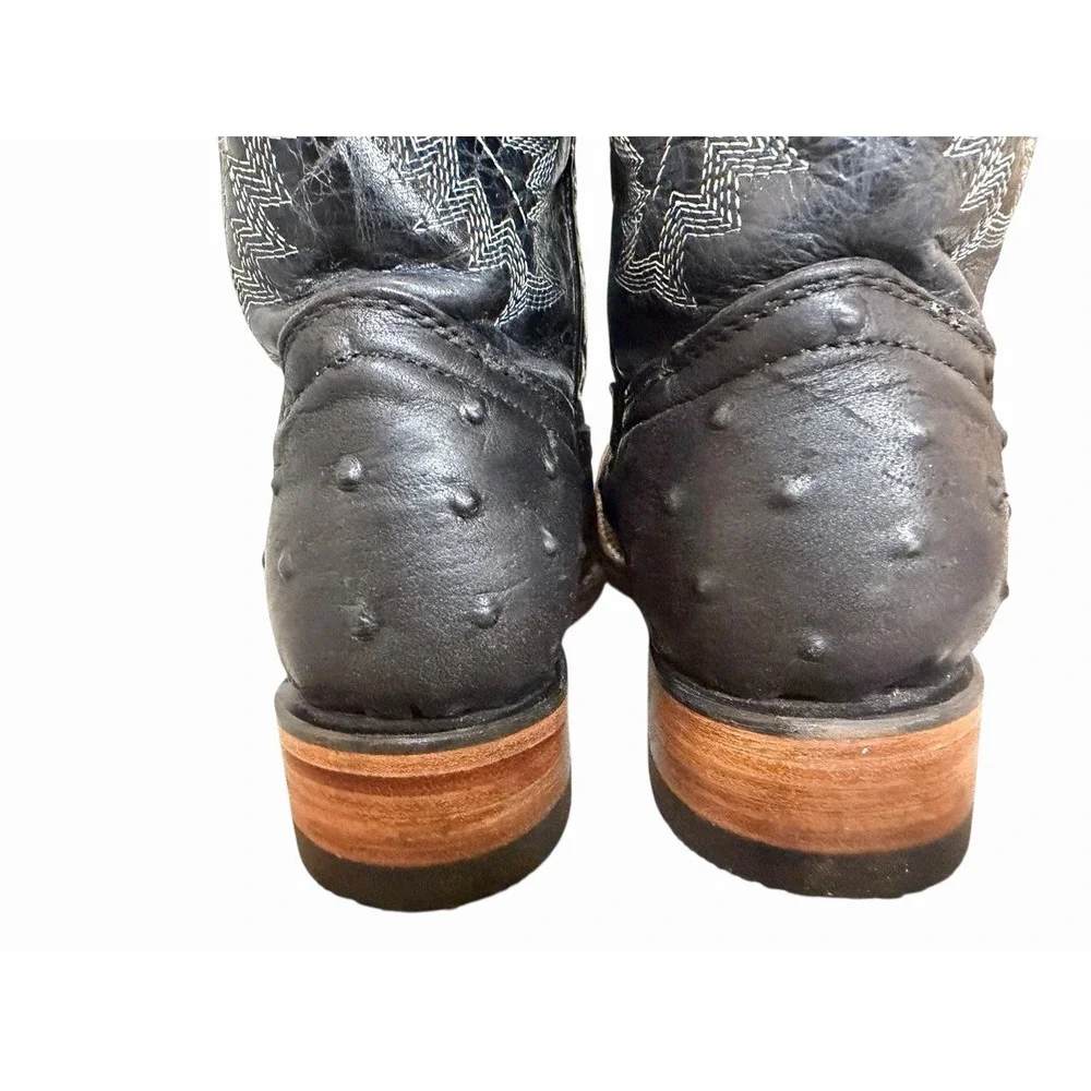 Veretta Kids Black Leather‎ Boots Size 21